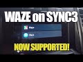 Waze NOW On Sync 3 Using Android Auto - Ford F150