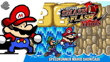 SSF2 Mods Showcase: Speedrunner Mario!