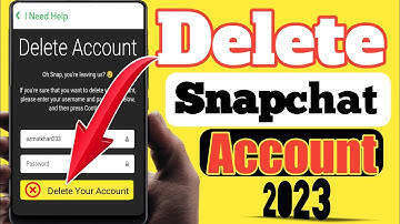 Snapchat Account Kaise Delete Kare  | How To Delete Snapchat Account permanently Hindi Urdu 2023