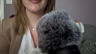 ASMR Whisper & Eating a Crunchy Snack: Life Update/Work Gossip 