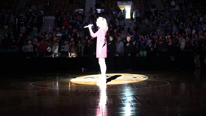 Broomfield's Kayla Hruby sings national anthem at ...