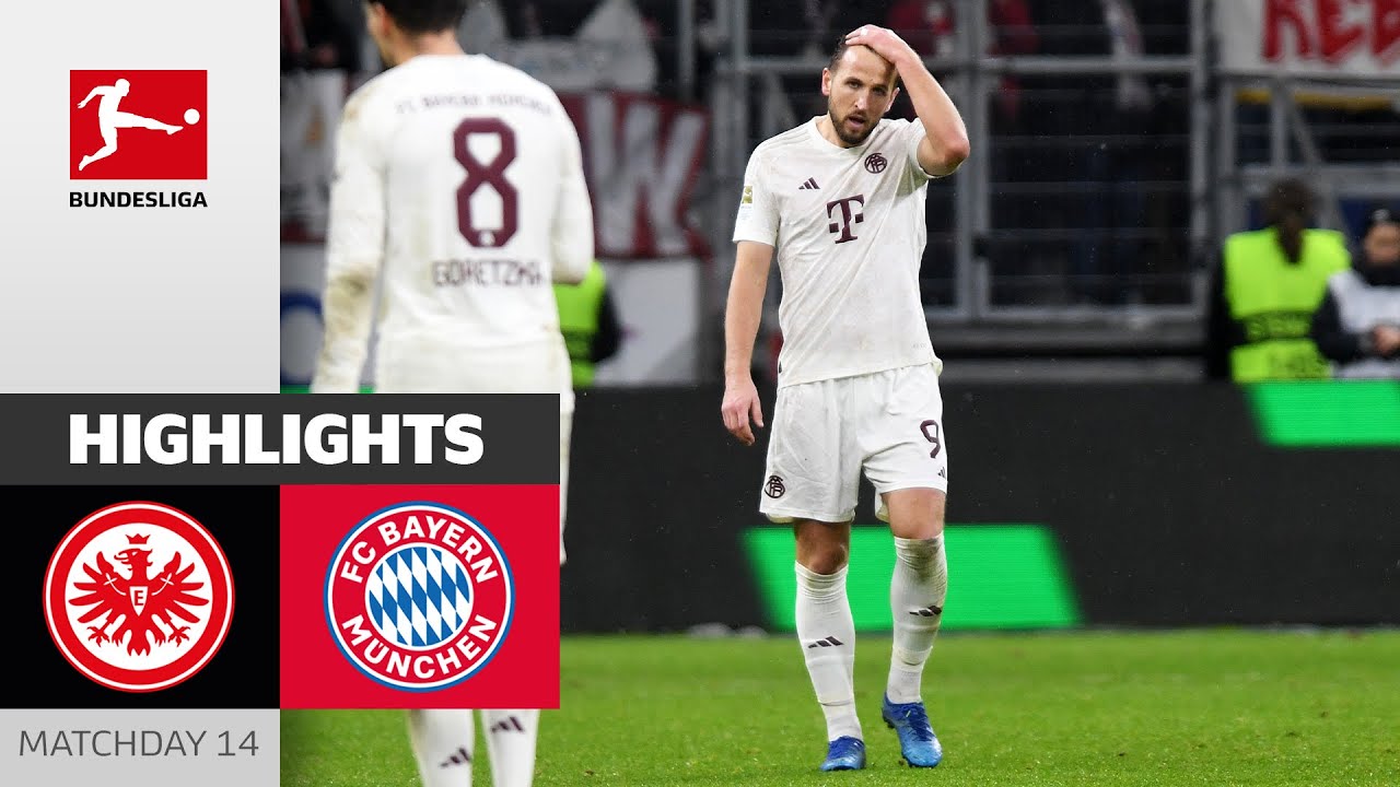 Bundesliga 2023-24: Eintracht Frankfurt 5-1 Bayern Munich - In Pics