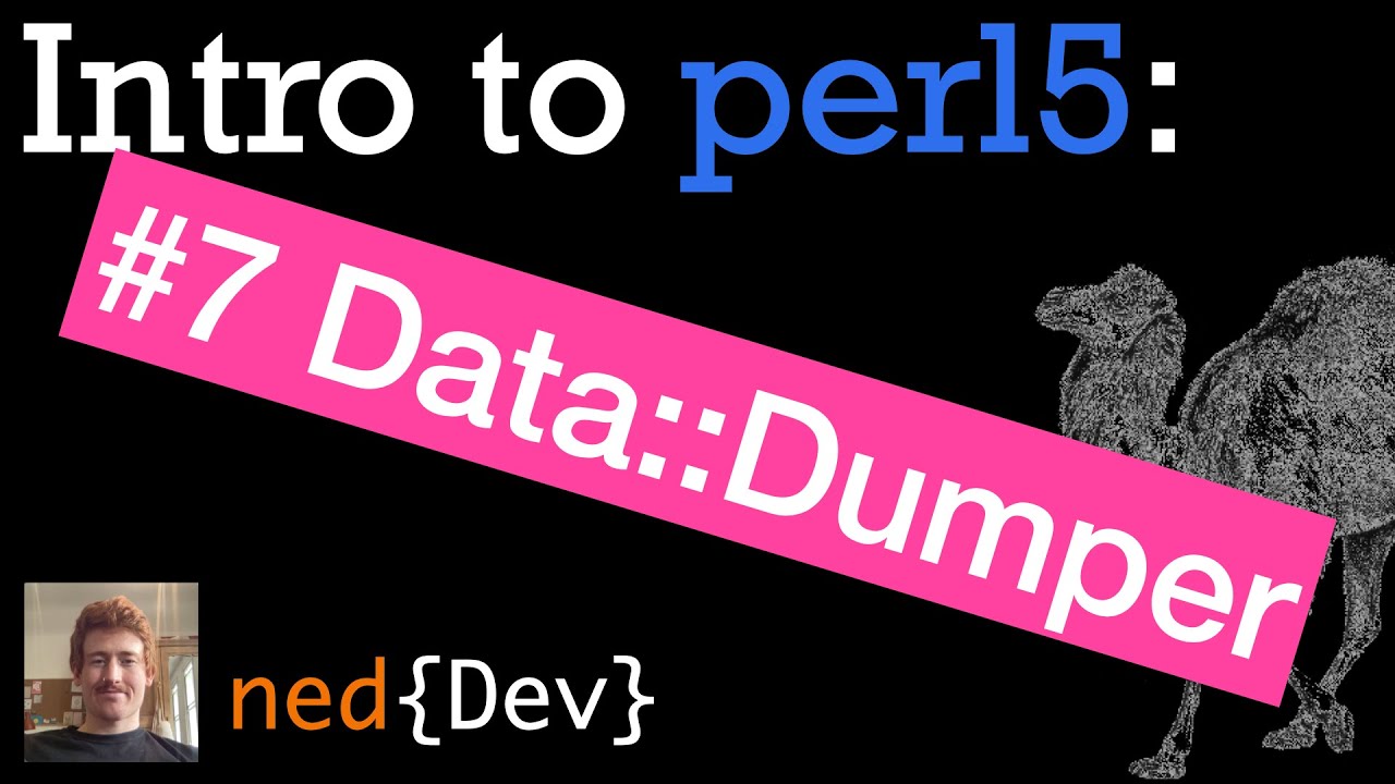 Perl5 #7: Data::Dumper // Simple Tutorial