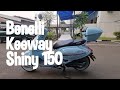 Multipurpose scooter and stylish  benelli keeway shiny 150 aqua galon aja muat keewayindonesia9049