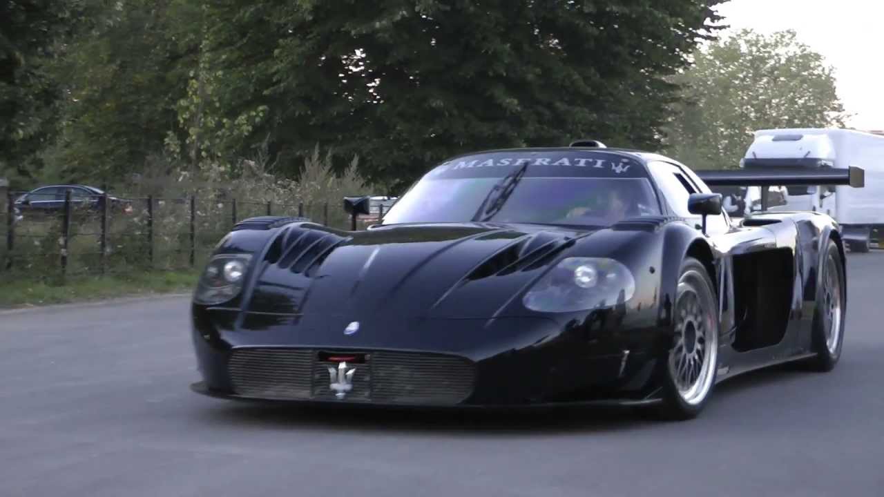 Ferrari FXX, Enzo & Maserati MC12 Corsa at Salon Prive London 2012