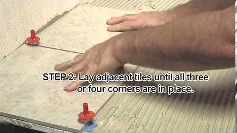 ATR Tile Leveling Alignment System