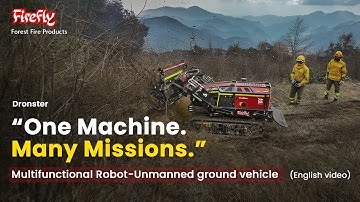 Dronster – Remote-Controlled Wildfire Robot for the Toughest Terrains | Forest Fire Products India