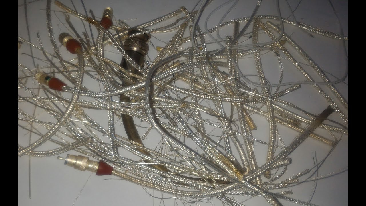 Посеребренные кабеля РК ,отличный результат!