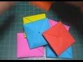 딱지 종이접기 - 색종이 한장으로 딱지접기 진진종이접기] origami,折纸,折り紙,оригами,اوريغامي