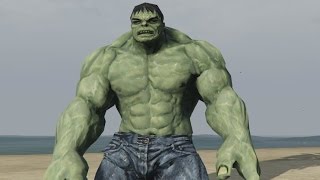 Grand Theft Auto 5 Incredible Hulk Mod