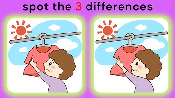 find the 3 difference |No512