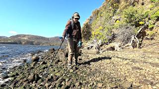 Australian Shoreline Metal Detecting - Coins, Strange Stuff and a Tetanus Shot