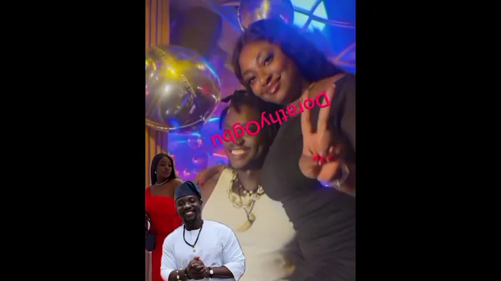 The beautiful moment Actress Yvonne Jegede and VDM all loved up at Burna Boy birthday party
