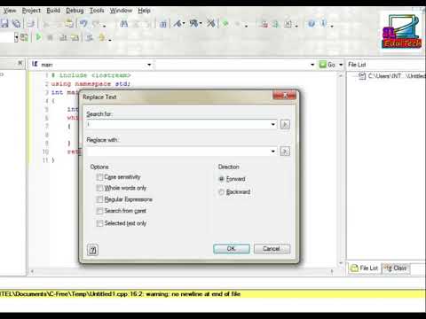C++ programming lesson 02   how to print more data in one line using while