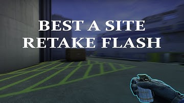 CS GO Nuke Best Retake flash A from CT