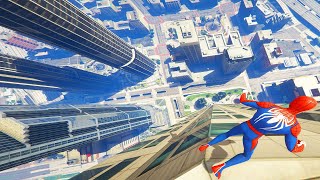 Gta 5 Spiderman Jumping Off Highest Buildings #16 (Euphoria Physics/Ragdolls)