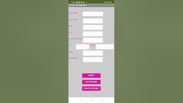 MIT App Inventor 2 Connecting to MySQL Database - Membuat Aplikasi  information Input Data Customer