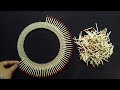 Beautiful Wall Hanging Craft | Best Out Of Waste Matchsticks @craft gallery