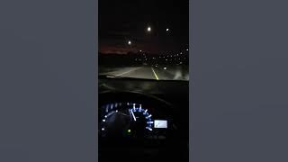 Story' wa nyetir mobil Avanza di waktu malam hari