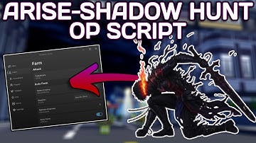 🦅Arise-Shadow Hunt🦅-UPD 11.13 OP Script (2025) PASTEBIN - Auto Farm | Auto Attack | Tp | ESP & MORE