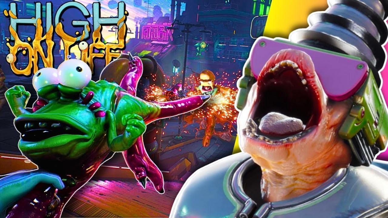 KRUBIS'S GUN IS HILARIOUS | High On Life Pt. 2 (Remake)