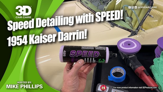 Electric dripping wet gloss from 3D speed car polish 