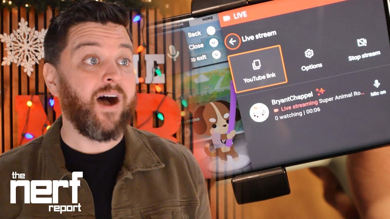 Become A YouTube Streamer Using Just Your Phone With Google Stadia - The Nerf Report