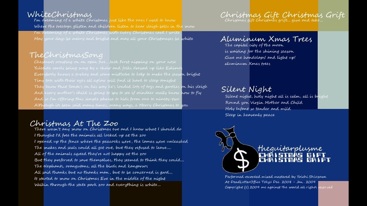 Christmas At The Zoo / the guitar plus me YouTube