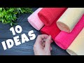 10 ides  ides de dcoration en papier crpon fleurs en papier crpon