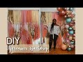 DIY Streamer Backdrop #HOWTO | DIY WITH KI