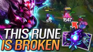 THIS NEW RUNE IS BROKEN ON AHRI?