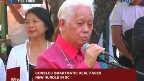 COMELEC-Smartmatic deal faces new hurdle in SC