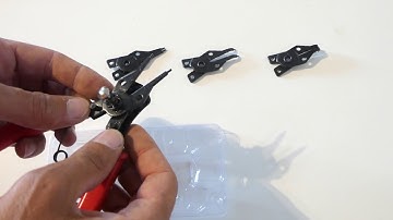 GEARBEST - Four-in-one Multi-function Snap Ring Circlip Pliers - Bean Red