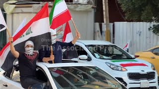 Iraqis celebrate Iran victory in war with US and Israel after ceasefire agreement