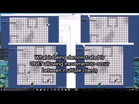 Unity3d simple tactics turn based game creation tutorial PART 8: UNET Networking example
