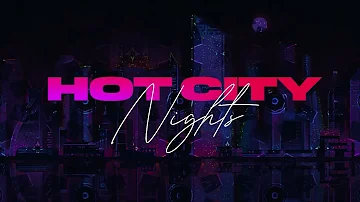 RETROBOY - Hot City Nights (feat. Karel Sanders) (Official Lyrics Video)