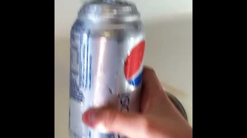 What happens when you put a soda can in a freezer overnight