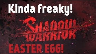Shadow Warrior Easter Egg: End of the line!