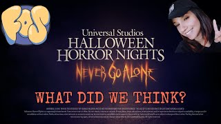 Lets Talk Halloween Horror Nights 2023! Our Experience. - 31 DAYS OF SPOOKY VIDEOS (Day 24)