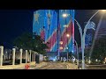 Kinshasa’s New Financial Center by Night