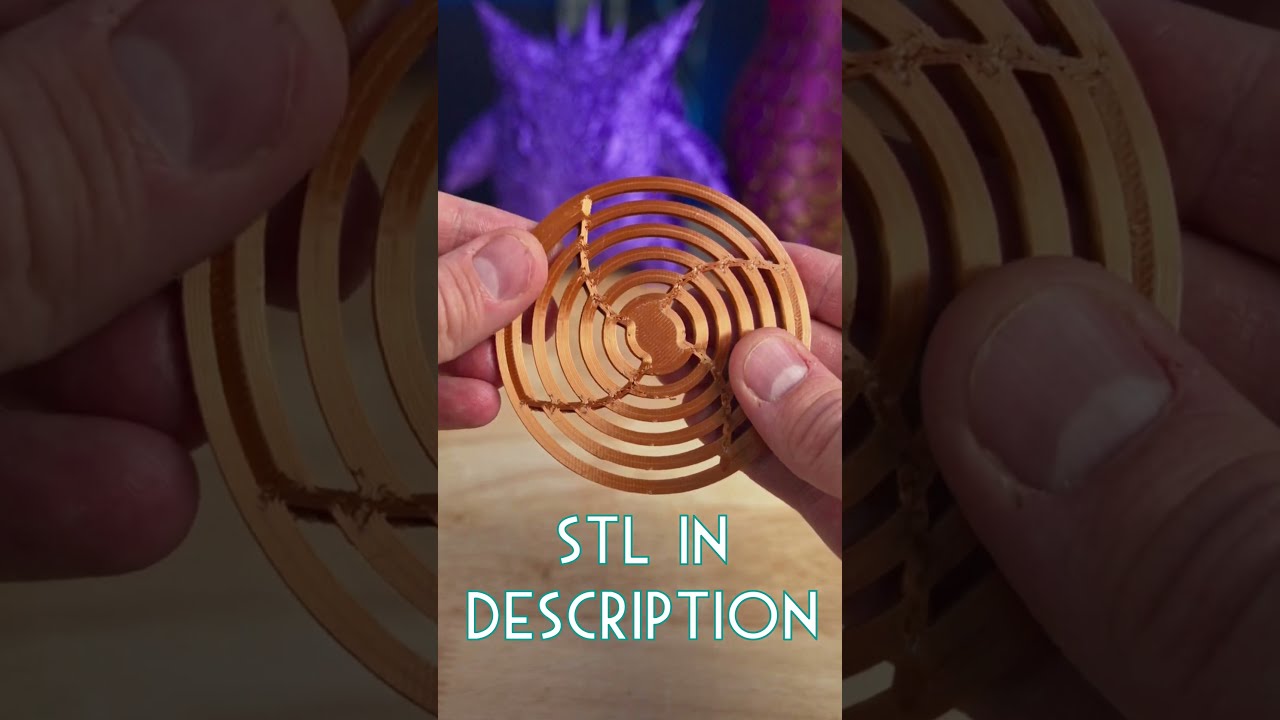 3D Printed Optical Illusion Vent 