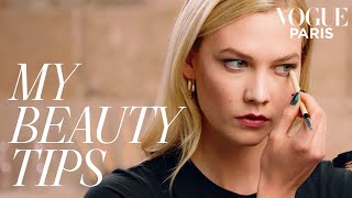 Karlie Kloss's 3 minute day to night makeup | My Beauty Tips | Vogue Paris