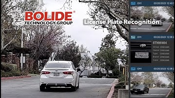 Bolide iPac AI License Plate Detection Deep Learning Intelligence Video