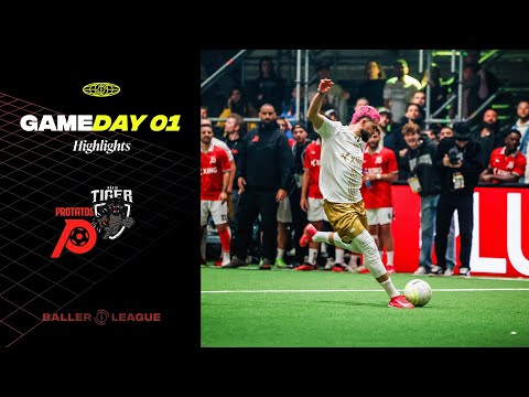 Platzverweis, Grätschen und Traumtore! | Protatos vs. Käfigtiger | Highlights Baller League