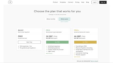 typeform - customer feedback