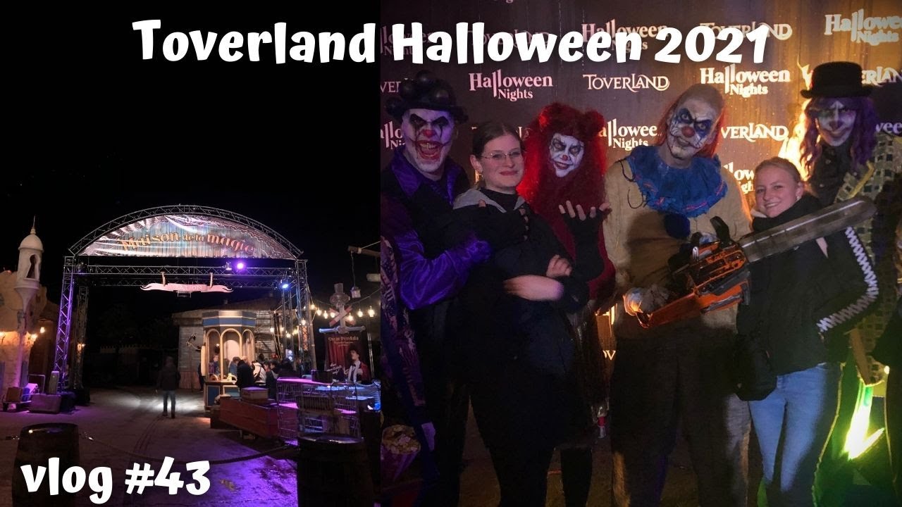 TOVERLAND HALLOWEEN 2021 & MENING SPOOKHUIZEN - Deemsie VLOG #43