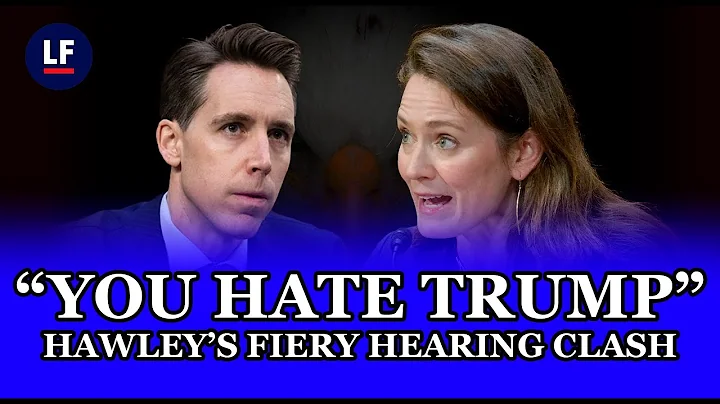 Josh Hawley GRILLS Professor Over Anti-Trump Bias — “You Hate The President” Moment STUNS Room