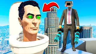 Камерамен Нашёл Гигантский Скибиди Туалет В Гта 5 Моды! Skibidi Toilet Обзор Мода В Gta 5 Видео