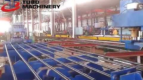 Steel Pipe End Facing & Chamfering Machine