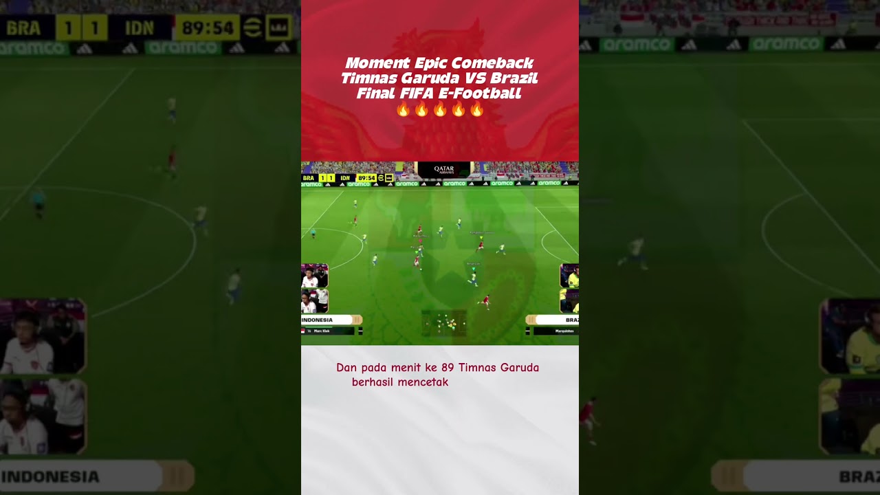 Momen Epic Comeback Timnas Garuda 